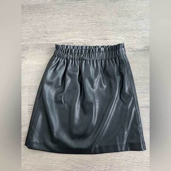 LOFT Dresses & Skirts - Faux Leather LOFT mini skirt